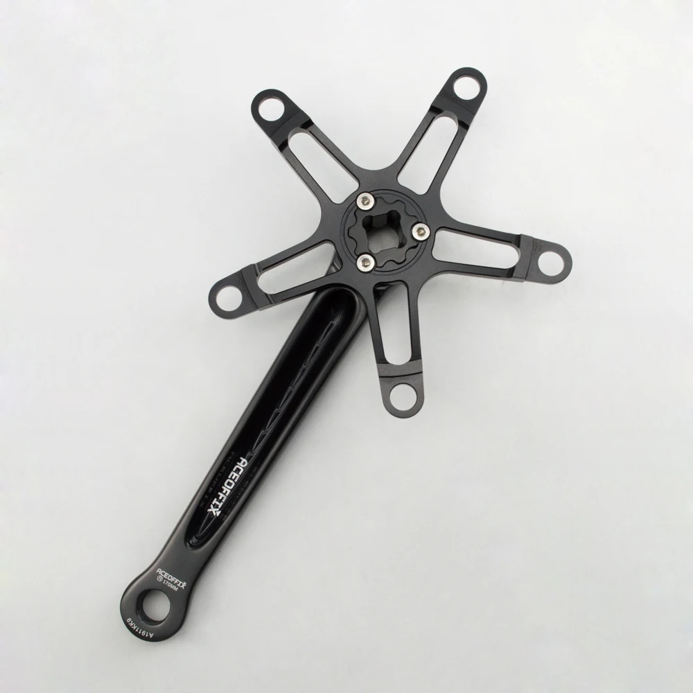 Складной Кривошип велосипеда из алюминиевого сплава с ЧПУ 170 мм квадратное