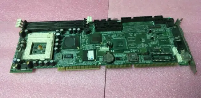 100% плата OK IPC SBC8161 Rev.C1 полноразмерная ЦП карта ISA PCI промышленная Встроенная