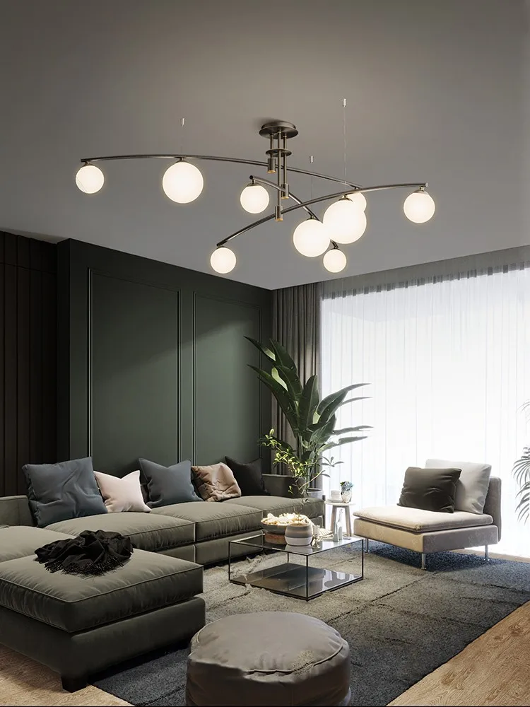 Потолочная люстра светодиодный светодиодная для столовой гостиной