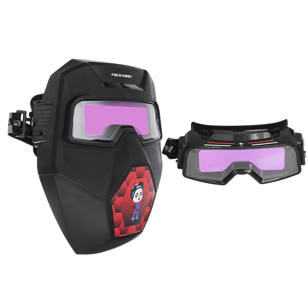 Автоматическая Затемняющая маска на солнечной батарее для MIG MMA электросварки