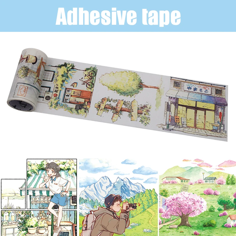 

Washi Tape Foil Masking Tape Decorative for Art DIY Craft Supplies Planners Scrapbook Gift Wrapping PUO88