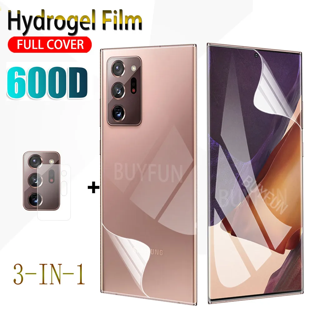 Задняя и задняя крышка для Samsung Galaxy note 20 ультрагидрогелевая пленка galaxy защитный