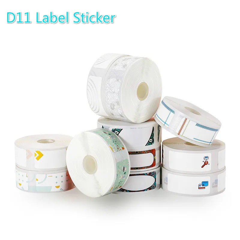 

D11 Label Sticker waterproof oil-proof tear resistant scratch resistant for Label thermal paper Supermarket home price sticker