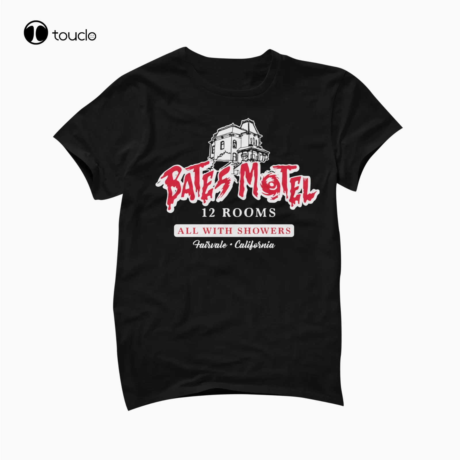 

Bates Motel Psycho Horror Movie Funny T-Shirt Custom Aldult Teen Unisex Digital Printing Fashion Funny New Xs-5Xl