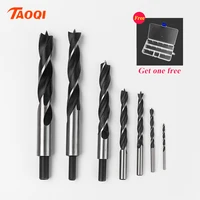 drill bit set 3 20mm high speed stee woodworking tools wood punching slotting sets of hand tools multi function metal drills