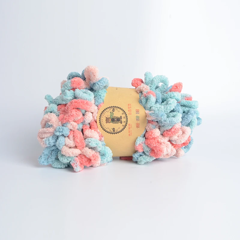 5 шариков пушистая петля пряжа для пальцев вязание крючком шениль пуховка