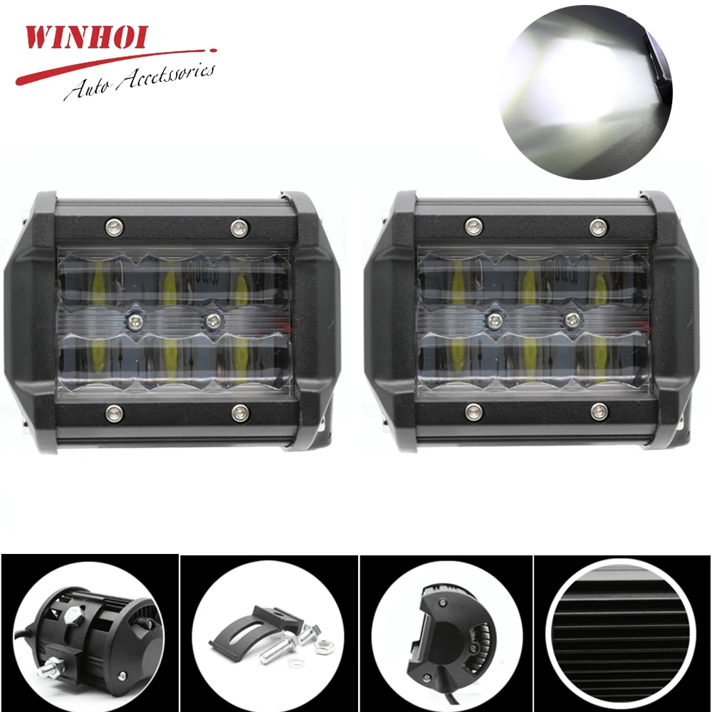 Светодиодный рабочий светильник 12 в 18 Вт точечный прожектор фонарь