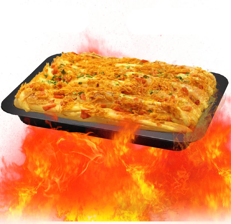 1 шт. прямоугольный антипригарный хлебный противень для выпечки Печь черный Diy