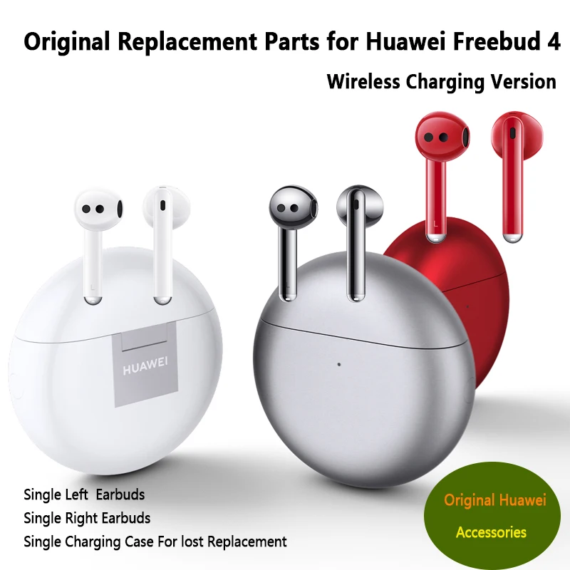 Huawei Freebuds originale 4 parti di ricambio singolo auricolare sinistro destro o accessori per custodie cuffie Bluetooth Wireless