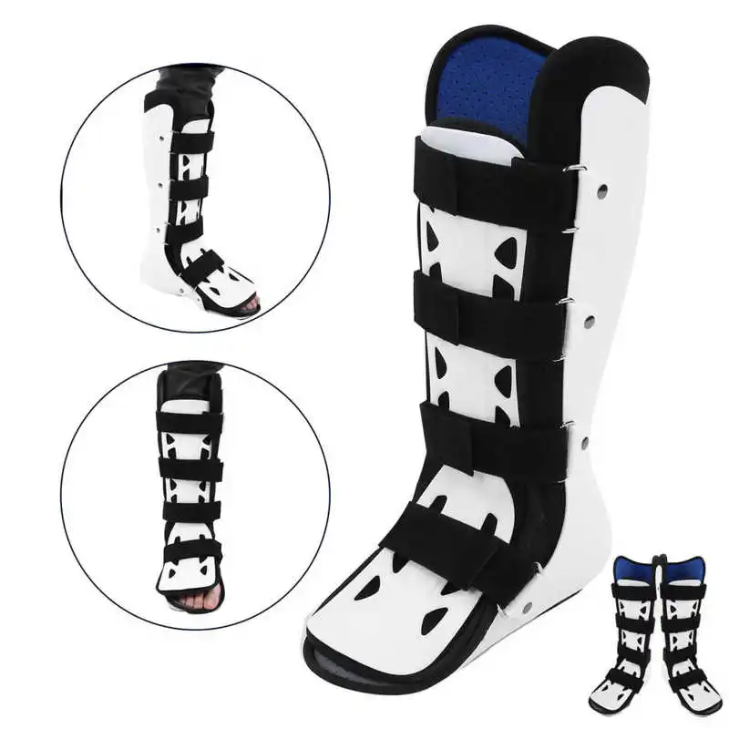 1PC Foot Drop Corrector Ankle Joint Varus Valgus Calf Fracture Fixing Support Brace Adjustable Front Baffle Correction | Красота и