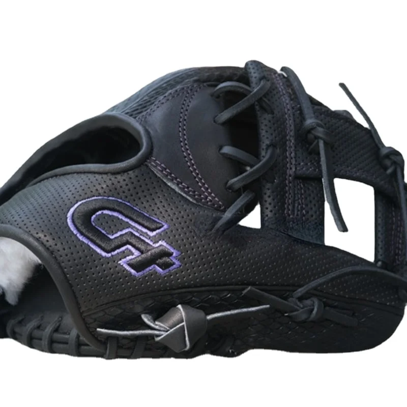 Guantes De béisbol De cuero auténtico, Protector De manos De béisbol para práctica, regalos personalizados, LG50ST