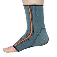 2 pcs ankle support elastic guard breathable nylon knit foot wrist protector football basketball joint ankle brace pad thankslee