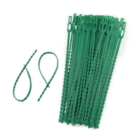 500pcs reusable garden cable ties plant support shrubs fastener tree locking adjustable plastic cable ties tools