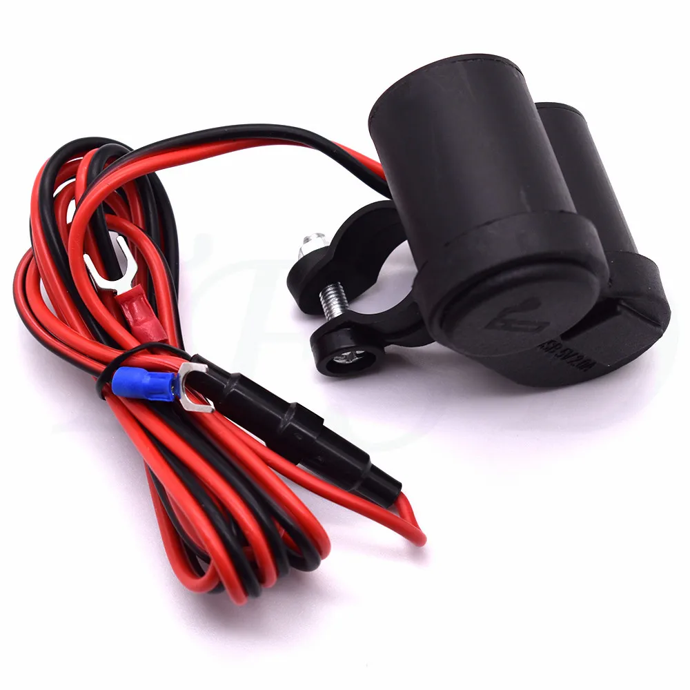 Аксессуары для мотоциклов зарядное устройство USB plus прикуриватель