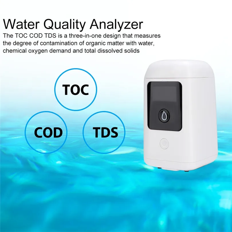 Портативный цифровой тестер качества воды TOC COD TDS для аквариума