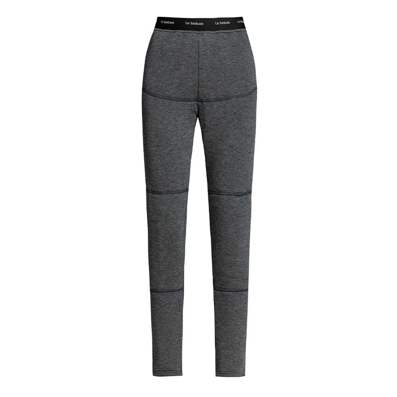 

Winter Thermal Women's Underwear Bottoms Trousers Healthy Moxa inside and outside Wear High Waist Thick Warm-Keeping Pants