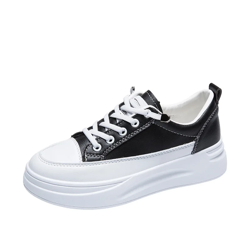 

2021 New White Shoes Women's Shoes Thick-soled White Shoes Student Casual Shoes Old Shoes Women's Sports Shoes Running Shoes