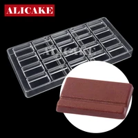 polycarbonate chocolate mold cake chocolate chips food mold for chocolate bakery form tray cake decorating baking pastry tools