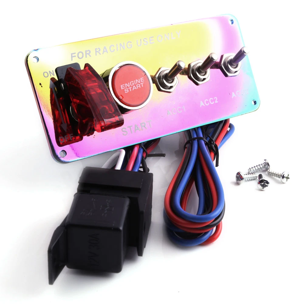 Горячая продажа модификация автомобиля сочетание красочный переключатель