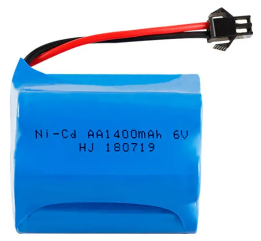 6 в 1400 мач ni cd аккумулятор с зарядн