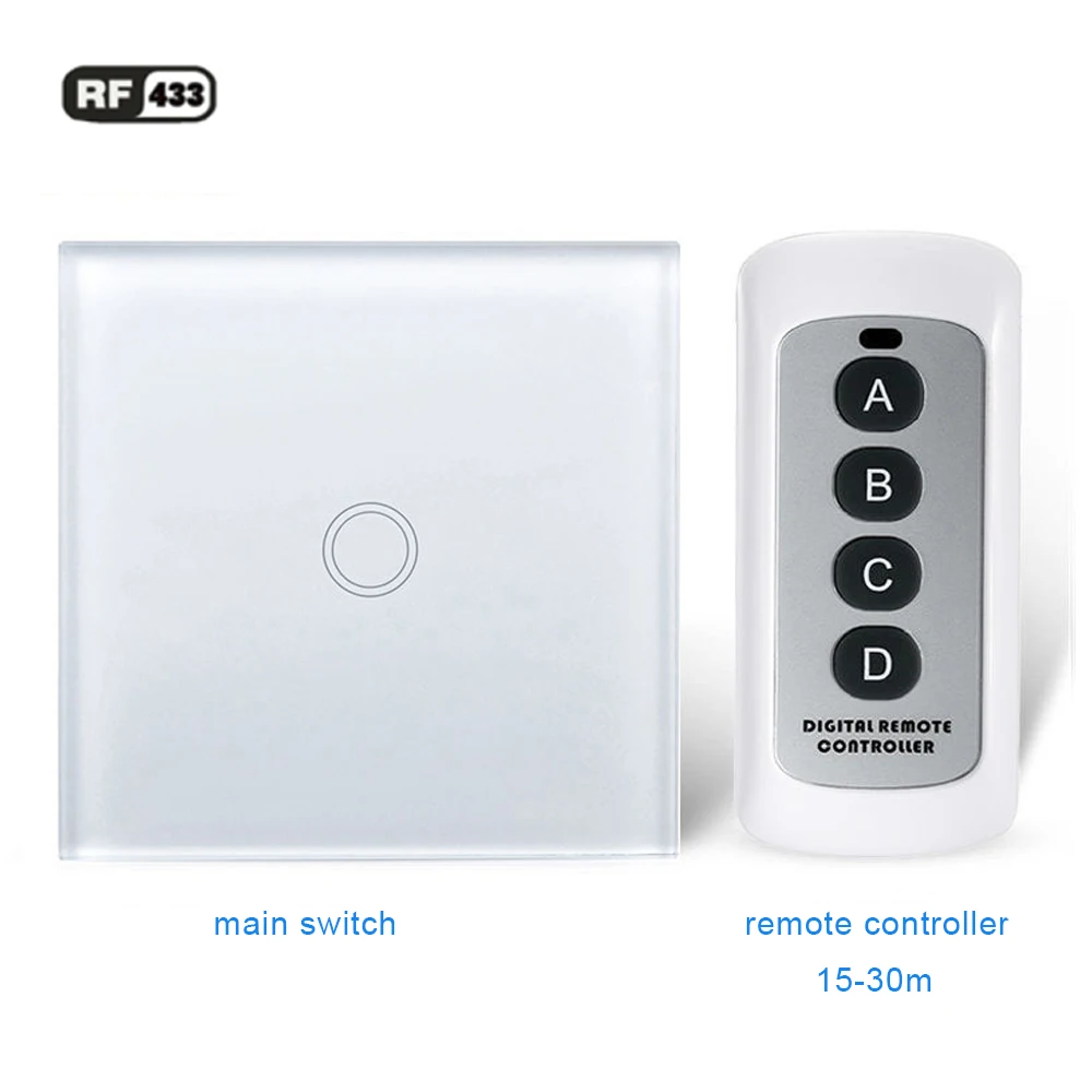 

Беспроводной сенсорный выключатель BgerLine 1/2/3 группы