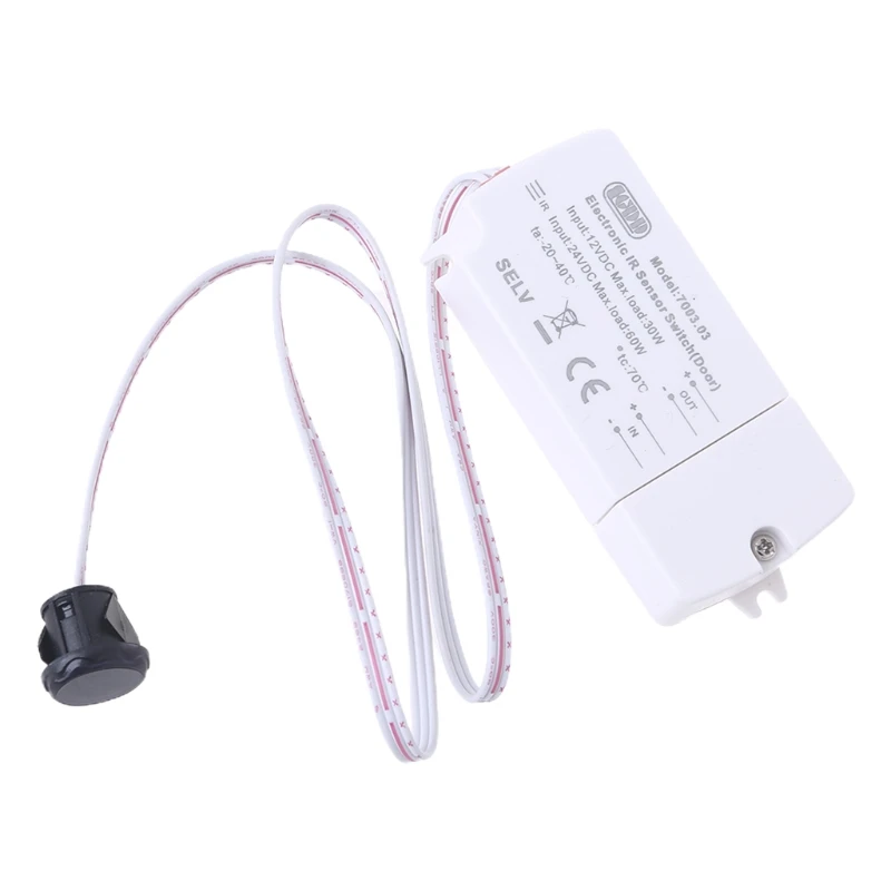 DC 12V ИК датчик переключатель 40W Инфракрасный светильник для светодиодной полосы