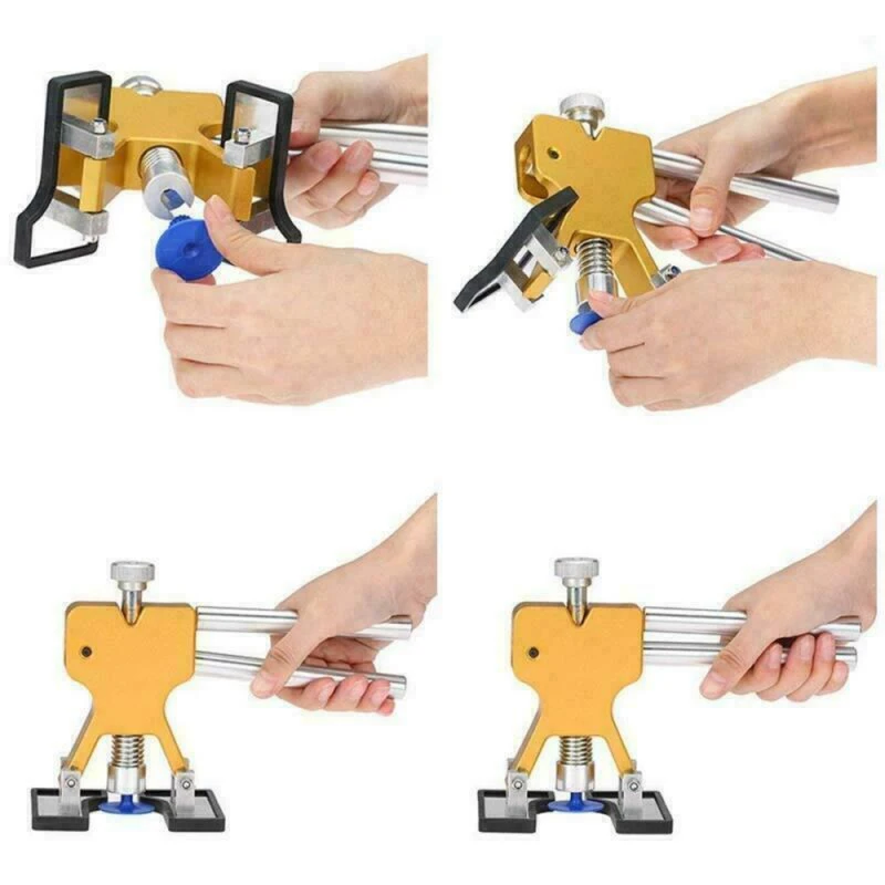 melhor 24 Pçs Carro Dent Remoção Paintless Dent Extrator Lifter Kit De Reparação Remoção De Granizo Folha De Metal Conjunto Ferramentas De Reparo Do Carro Ferramenta