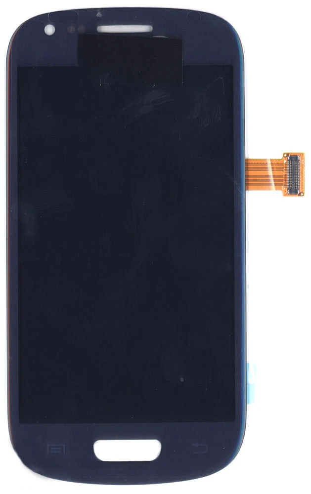Дисплей (матрица + тачскрин) 4&quot для Samsung Galaxy S3 III Mini I8190 синий 480x800 | Мобильные