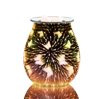 wax melt warmer in 3d glass %e2%80%93 butterfly electric plug in oil burners with glass dish on top for tart melts spare bulb
