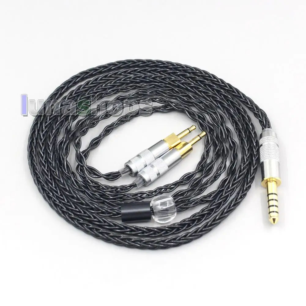 LN006424 черный посеребренный XLR 2 5 мм 4 3 8-жильный кабель для наушников Sennheiser HD700 |