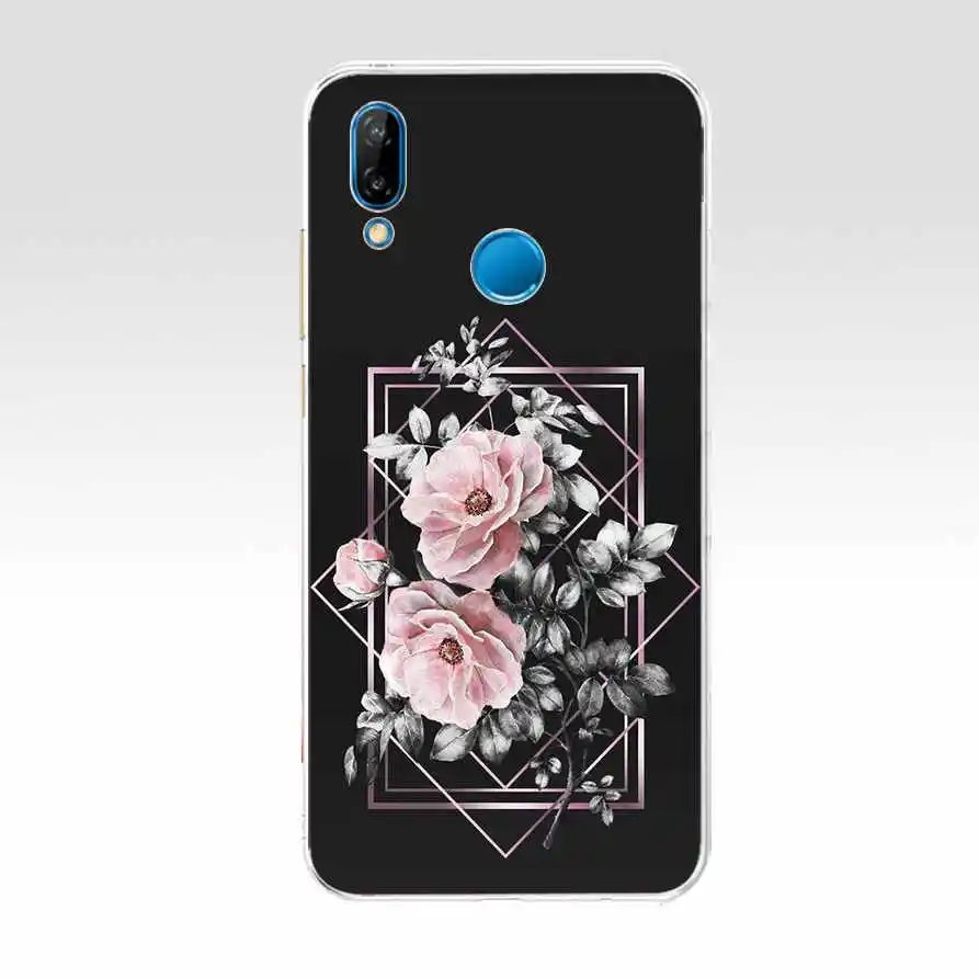 For Xiaomi Redmi Note 7Case Cover Silicone Case For Redmi Note 7 Note7 Bumper Phone Case Coque Flower Animal images - 6