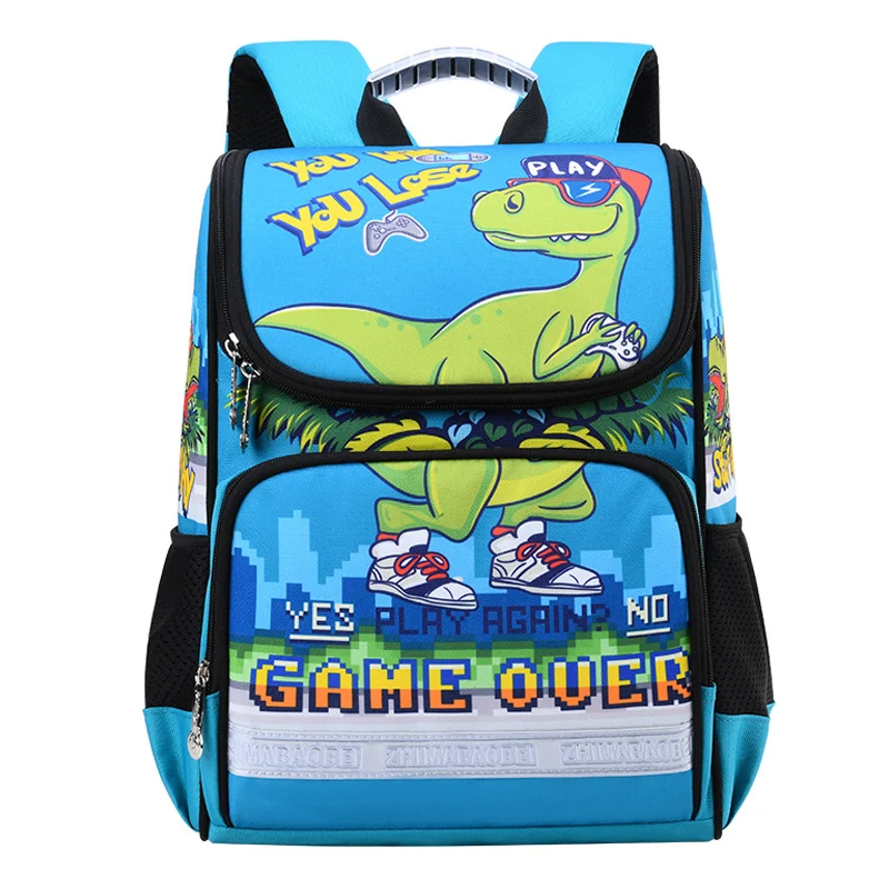 

2020 динозавр школьные ранцы для мальчиков и девочек мультфильм Единорог Рюкзак Детские ортопедические рюкзаки книга Mochila Infantil класс 3-5
