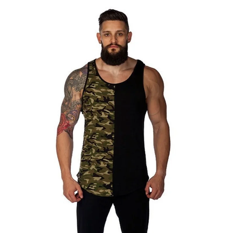 Одежда для фитнеса мужские топы на бретелях модная строчка мужская одежда 2020