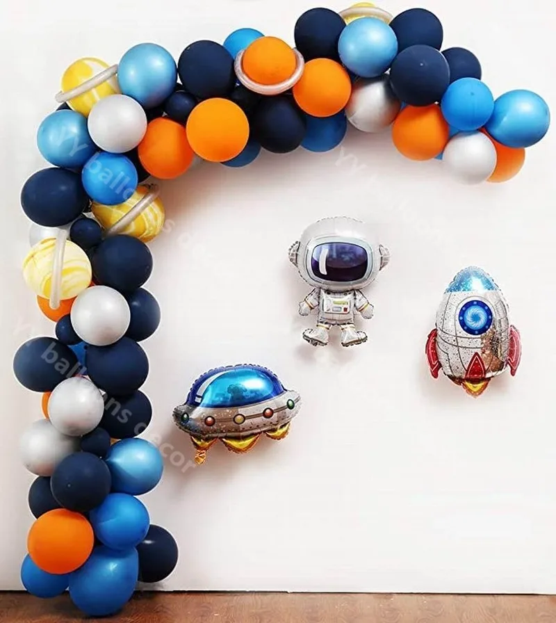Детский праздник сделай сам космос Вселенная планета вечеринка НЛО детский
