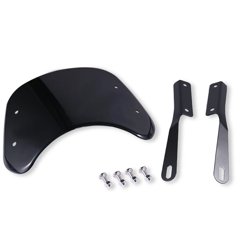 

2021 New Motorcycle Windshield Wind Deflector Windscreen Universal for Hon da Headlight