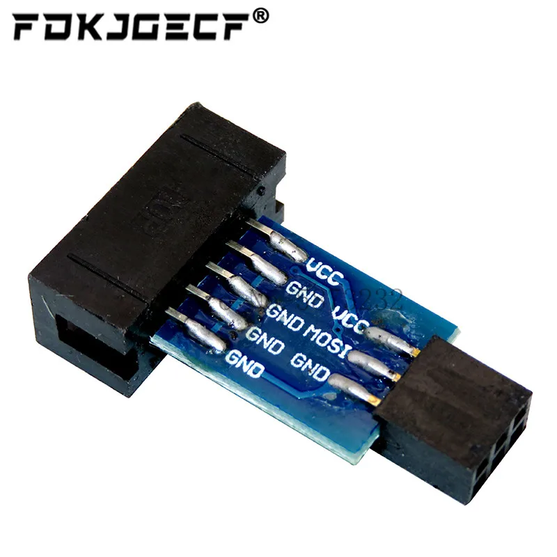 Программатор USB ATMEGA8 ATMEGA128 ATtiny/CAN/PWM 10 контактов 1 комплект |