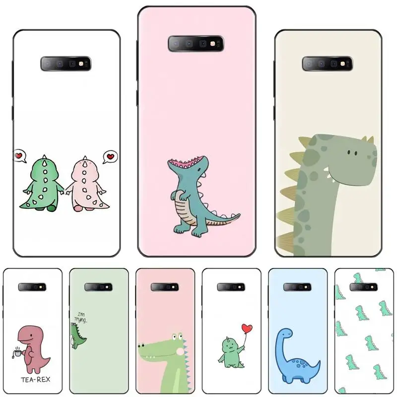 Милый мягкий силиконовый чехол для Samsung S6 S7 edge S8 S9 S10 e plus A10 A50 A70 note8 J7 2017 | Мобильные