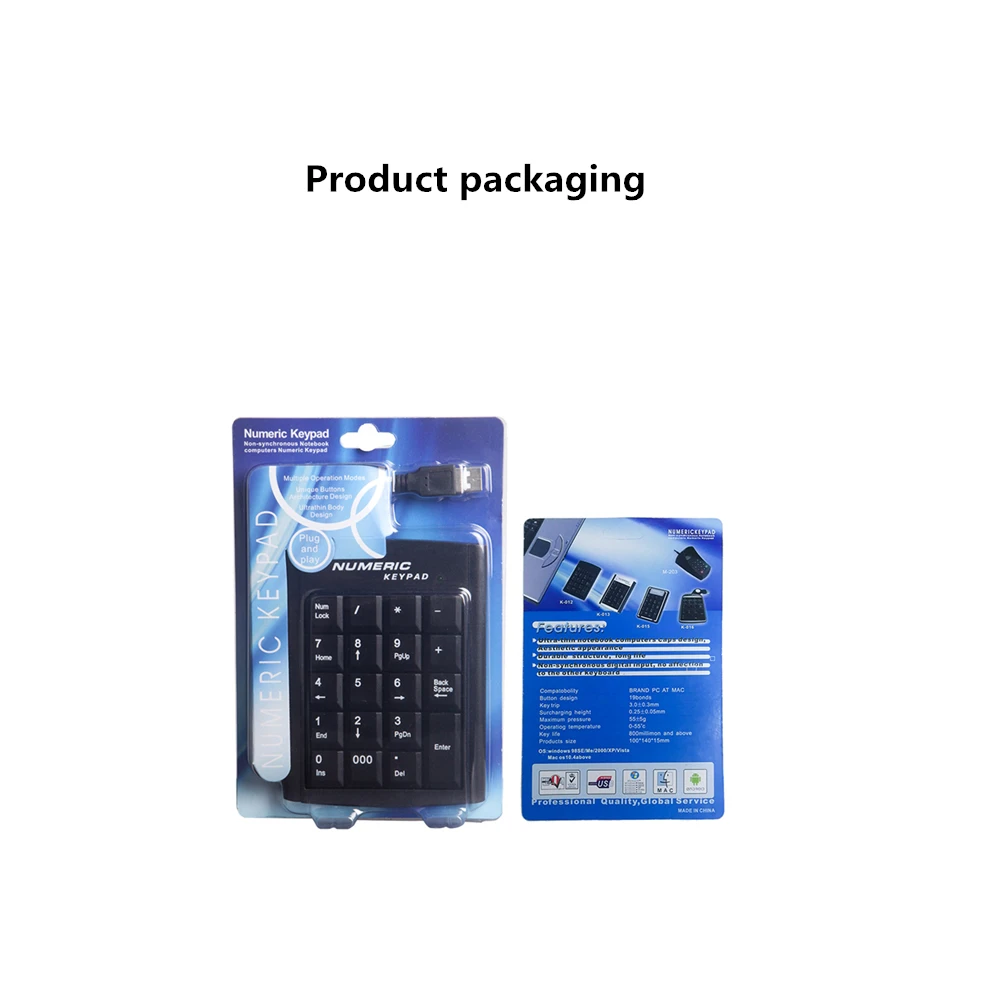 USB цифровая клавиатура для фондовых банков ценных бумаг блокнот специальная