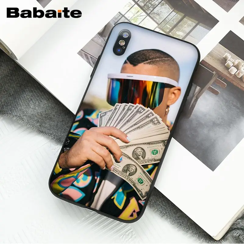 Чехол для телефона Bad Bunny iPhone XR 11 12 Pro MaxXS MAX 8 7 6 6S Plus X 5 5S SE 12mini | Мобильные телефоны и