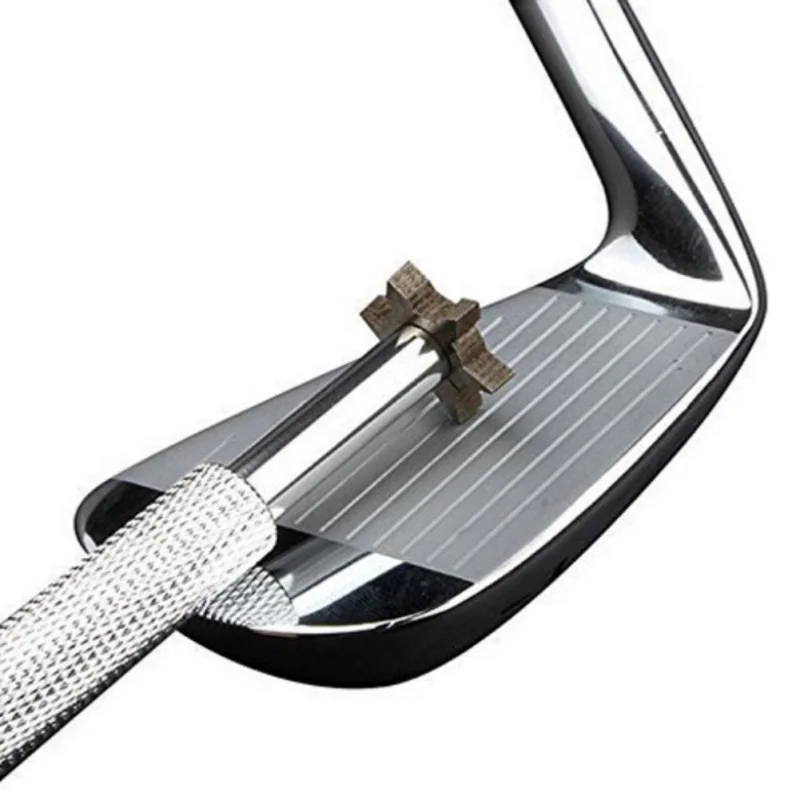 

Alloy Grooving Sharpening Golf Club Sharpener Head Strong Wedge Golf Accessories Tools
