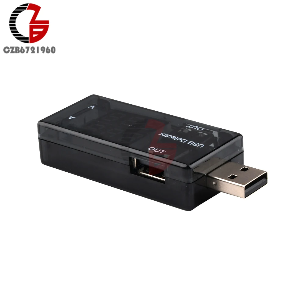 5 в 2.5A с двойным выходом USB тестер мобильное зарядное устройство Доктор двойной