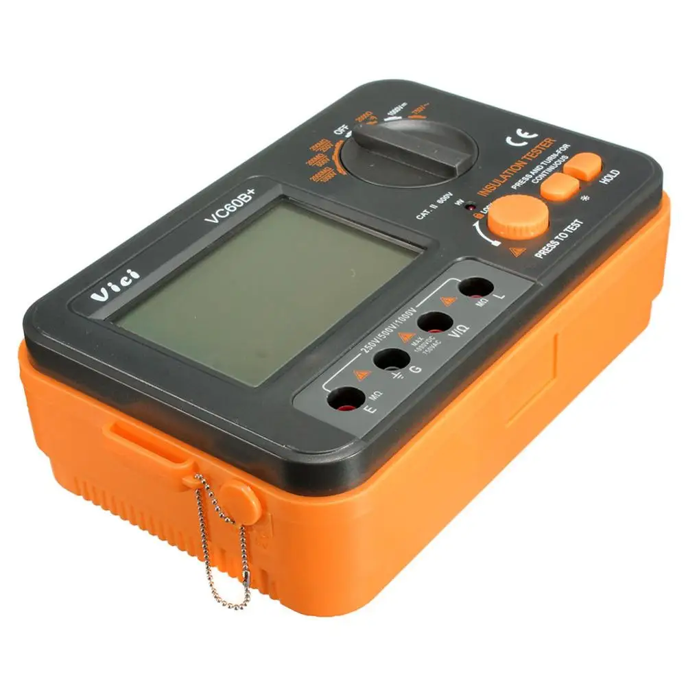 

Digital Insulation Resistance Tester Megger MegOhm Meter 250V 500V 1000V HVR88