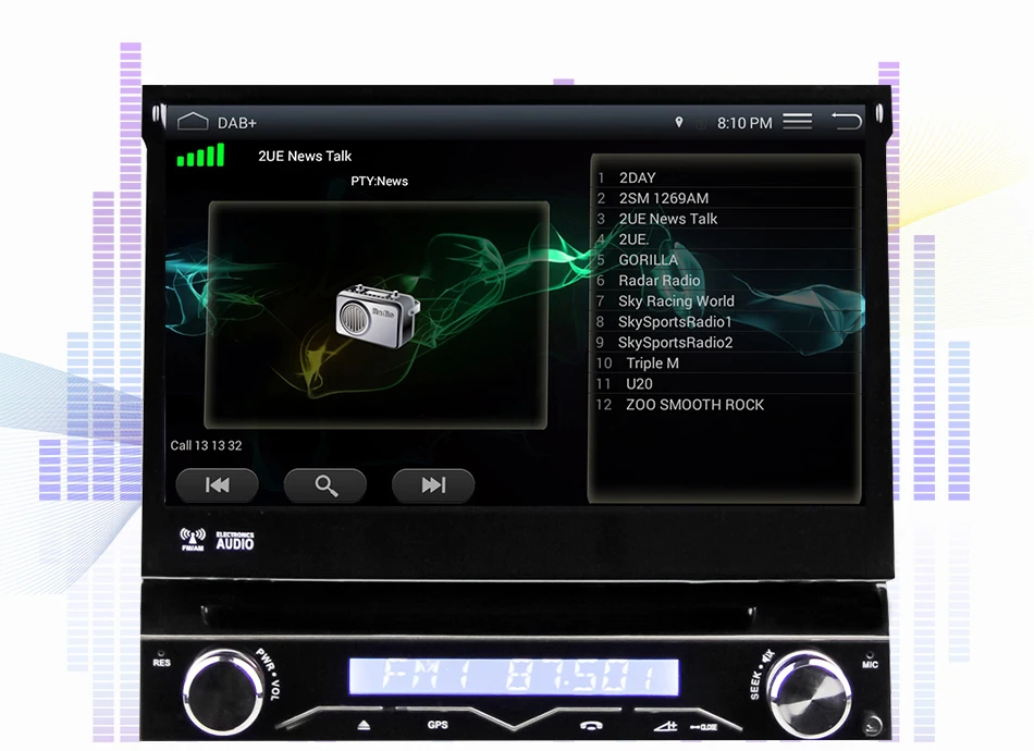 Eunavi 4 ГБ ОЗУ 1 Din Android 9,0 Восьмиядерный автомобильный dvd-плеер 8 ядер для универсальной gps-навигации стерео радио wifi MP3 аудио USB SWC