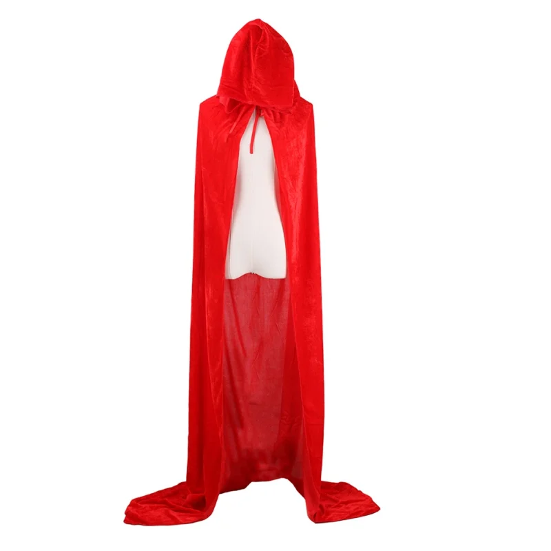 Пальто для Хэллоуина Рождественский плащ-накидка с рисунком грима однотонный