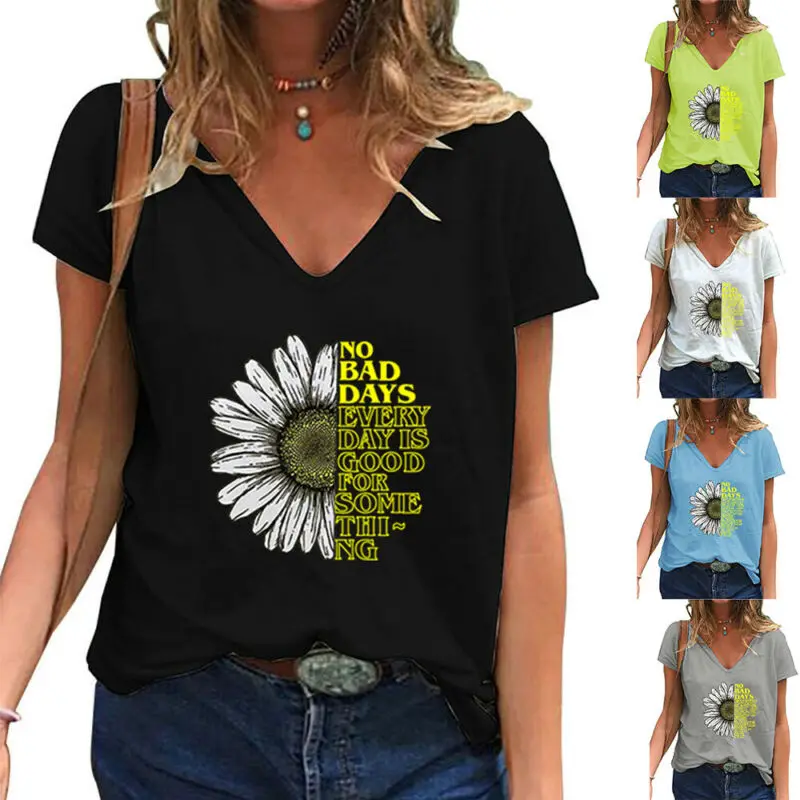 

Basic T-Shirt Female Summer Tops Women Clothing Short Sleeve V-Neck Ladies Tee Top Summer Casual t Shirt Women