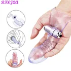 Вибратор для женщин, интимные игрушки для женщин, рукав для пальца, массаж точки G, Стимуляция клитора, Женский мастурбатор, товары для взрослых