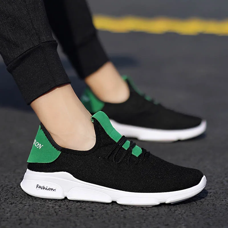 Мужская обувь Новинка осени 2019 Корейская версия кроссовок для бега спортивная