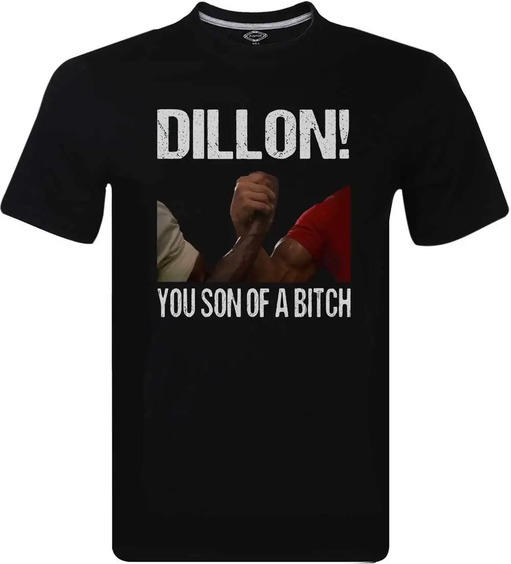 Predator Dillon You Son Of A Bitch 80's Action Movie Sci-Fi мужская футболка Новинка 2019 модная из 100%