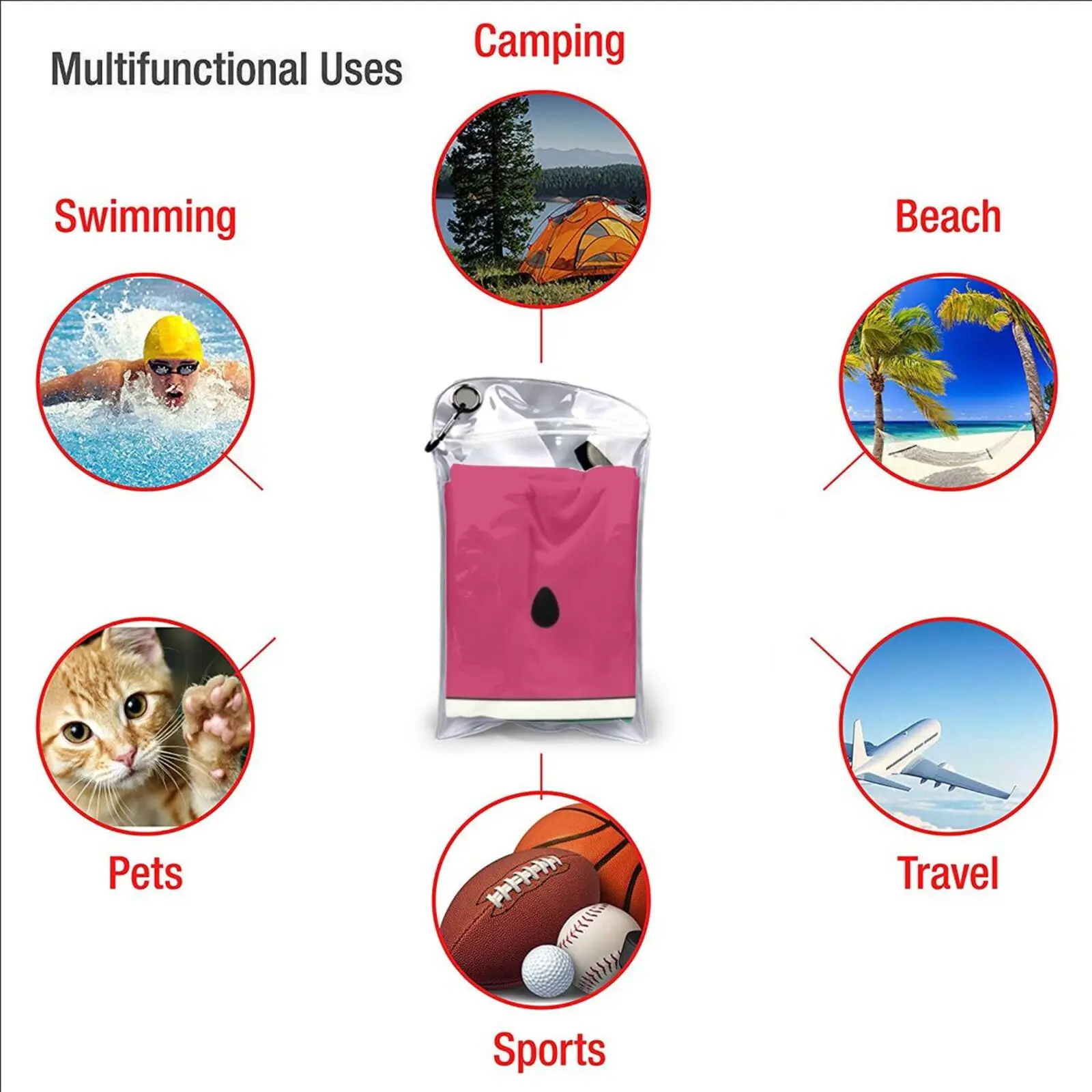 Арбузное быстросохнущее полотенце для спортзала ванны портативное супер Gt Z