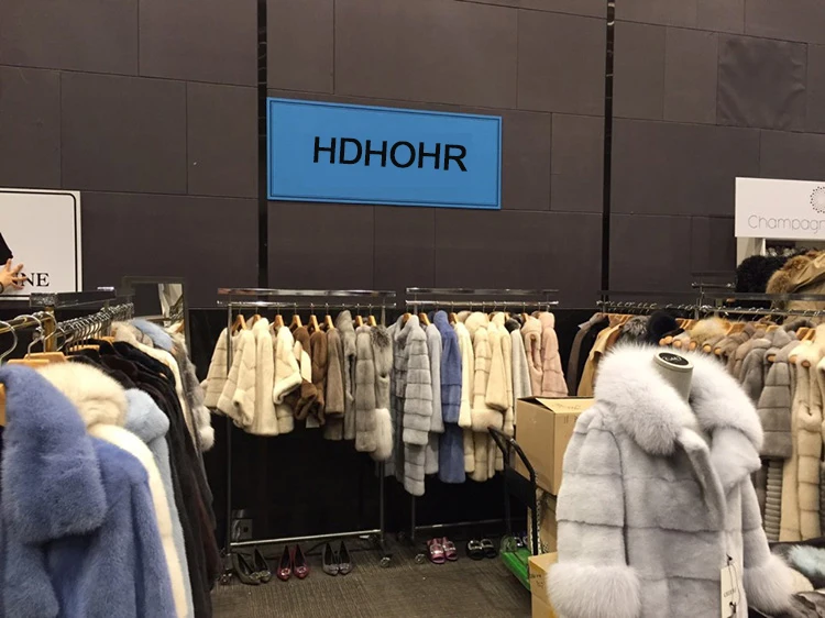 HDHOHR Высокое качество Новые настоящие Шубы женские длинные шубы из натурального меха норки модные теплые зимние короткие меховые куртки